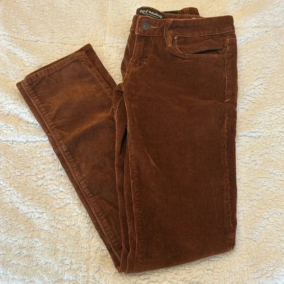 Cult of Individuality Denim - Cult of individuality brown corduroy teaser skinny jeans size 4 (27)